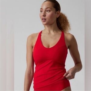 NWT! Athleta Matador Red Triangle Tankini D-DD - Size Small🧜‍♂️